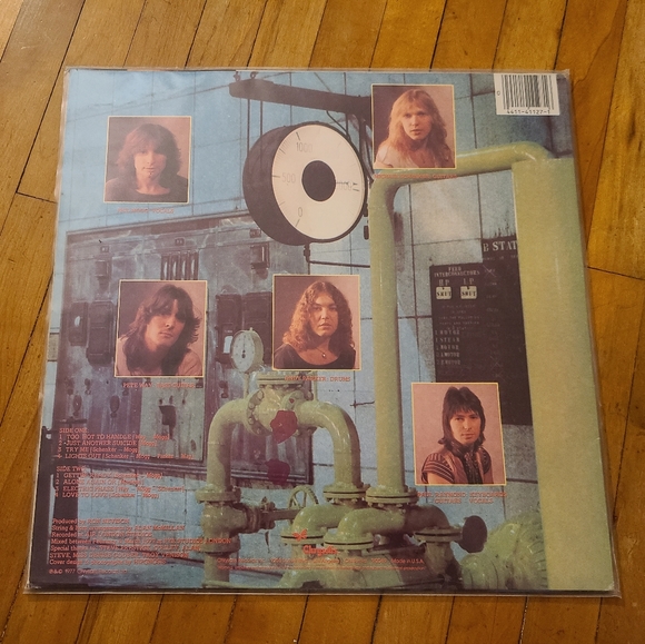 UFO Lights Out vintage vinyl album black white LP GUC - Picture 3 of 8